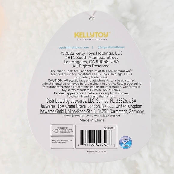 Squishmallow Sophie the Lamb 12" UltraSoft Fuzzamallow Farm Pal Toy Plush NWT - Picture 6 of 6